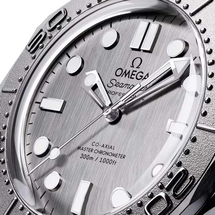 Omega Seamaster Diver 300M Quadrante Grigio 42mm Orologio Automatico Uomo O21032422006002 - immagine 5