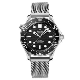 Omega Seamaster Diver 300M Quadrante Nero 42mm Orologio Automatico Uomo O21030422001010