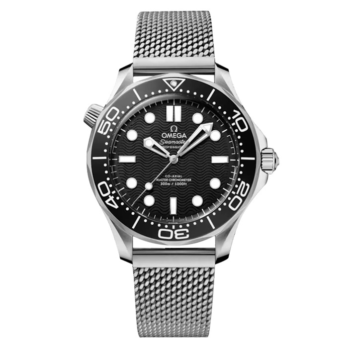Omega Seamaster Diver 300M Quadrante Nero 42mm Orologio Automatico Uomo O21030422001010