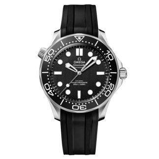 Omega Seamaster Diver 300M Quadrante Nero 42mm Orologio Automatico Uomo O21032422001003