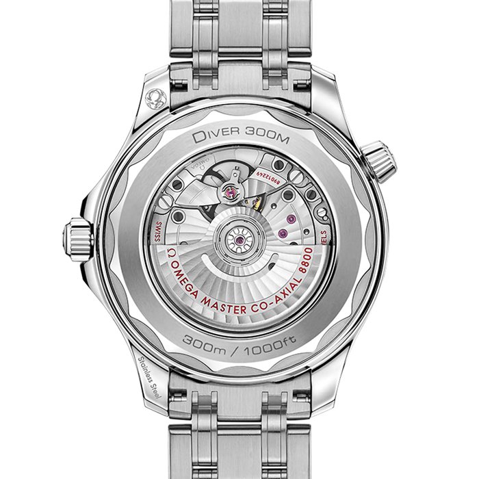 Omega Seamaster Diver 300m Co-Axial Master Chronometer 42mm Orologio Uomo Verde O21030422010001 - immagine 2