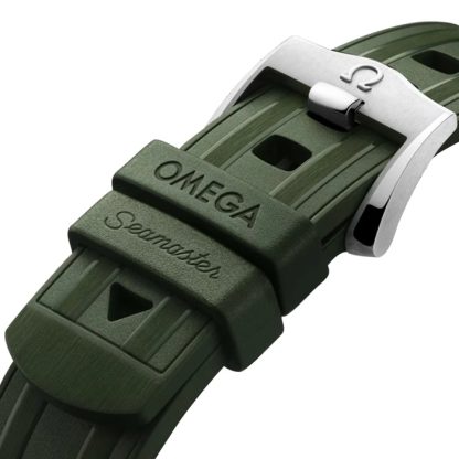 Omega Seamaster Diver 300m Co-Axial Master Chronometer 42mm Orologio Uomo Verde O21032422010001 - immagine 4