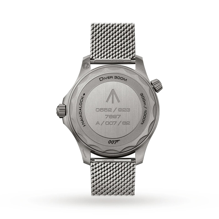 Omega Seamaster Diver 300m James Bond 007 Edizione 2020 O21090422001001 - immagine 2