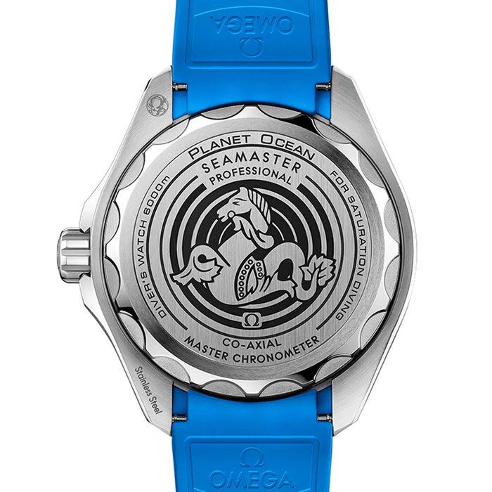 Omega Seamaster Planet Ocean 6000m Co-Axial Master Chronometer 45.5mm Orologio Uomo Nero O21532462103001 - immagine 2
