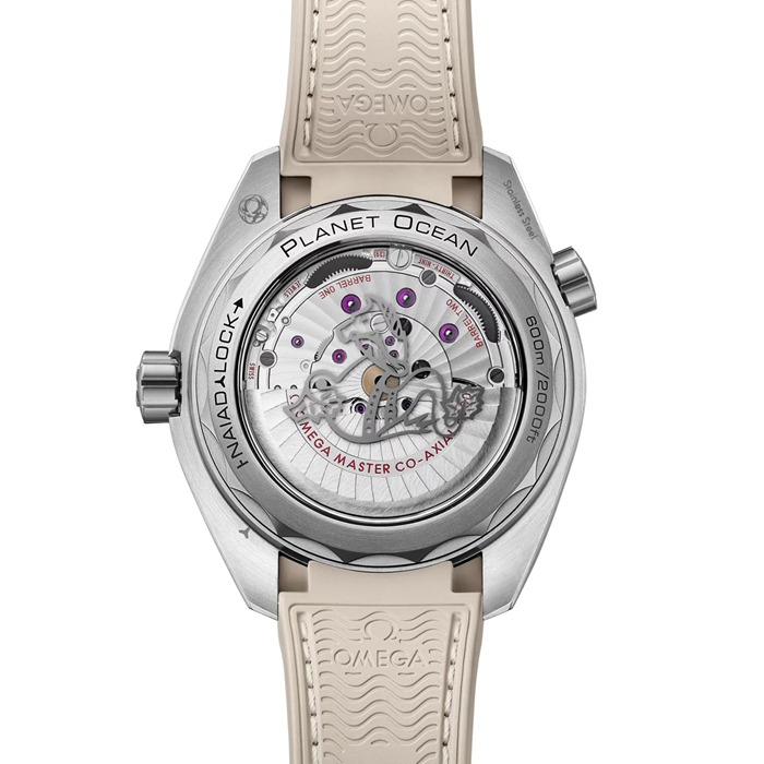 Omega Seamaster Planet Ocean 600M 43,5 mm Orologio Uomo Beige O21532442109001 - immagine 2