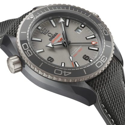 Omega Seamaster Planet Ocean 600M Co-Axial Master Chronometer GMT 45.5mm Uomo Orologio Grigio O21592462299002 - immagine 3