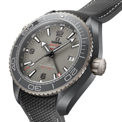 Omega Seamaster Planet Ocean 600M Co-Axial Master Chronometer GMT 45.5mm Uomo Orologio Grigio O21592462299002 - immagine 4