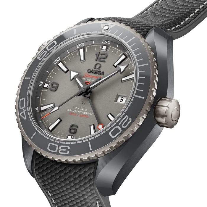 Omega Seamaster Planet Ocean 600M Co-Axial Master Chronometer GMT 45.5mm Uomo Orologio Grigio O21592462299002 - immagine 4