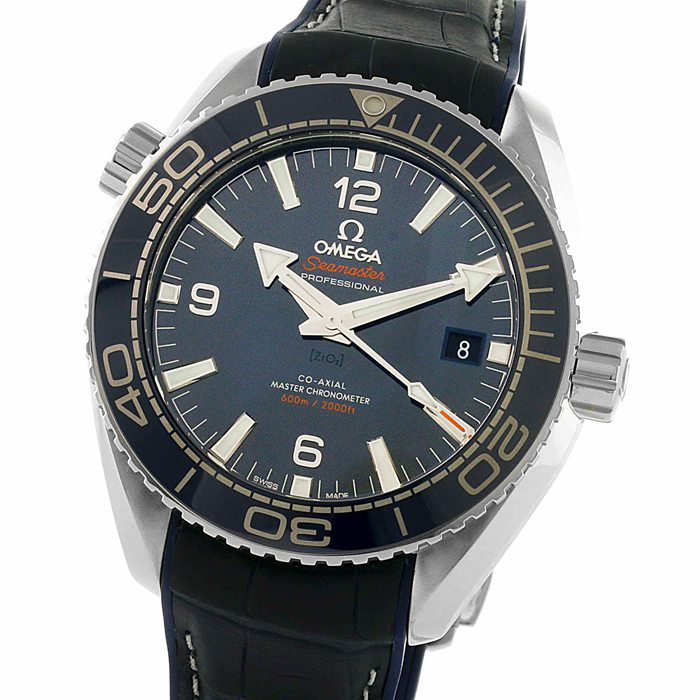 Omega Seamaster Planet Ocean 600M Uomo 43.5mm Automatico Co-Axial Blu Orologio Subacqueo Uomo O21533442103001 - immagine 4