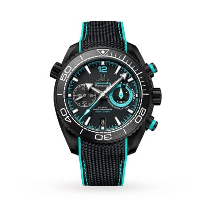 Omega Seamaster Planet Ocean 600m Co-Axial Master Chronometer Chronograph 45.5mm ETNZ Deep Black Orologio Uomo O21592465101003
