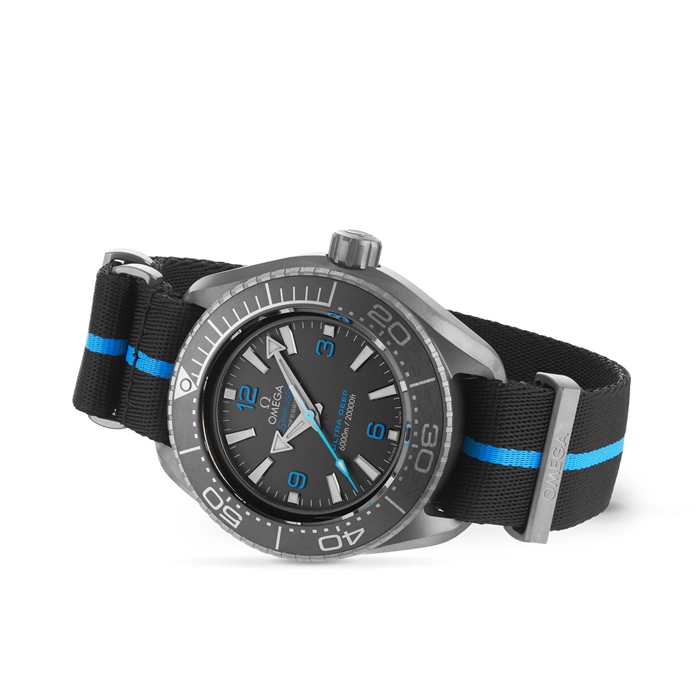 Omega Seamaster Planet Ocean Ultra Deep 6000m Co-Axial Master Chronometer 45.5mm Orologio Uomo Nero O21592462101001 - immagine 3