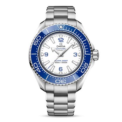 Omega Seamaster Planet Ocean Ultra Deep 6000m Co-Axial Master Chronometer 45.5mm Uomo Orologio Bianco O21530462104001