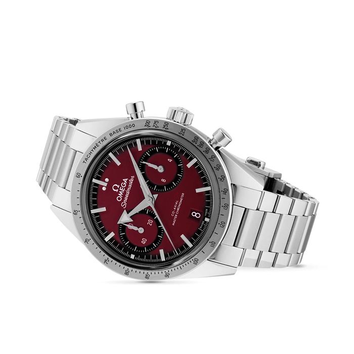 Omega Speedmaster 57 Co-Axial Master Chronometer Chronograph 40.5mm Orologio Uomo Rosso O33210415111001 - immagine 3