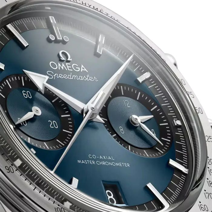 Omega Speedmaster 57 Co-Axial Master Chronometer Chronograph 40.5mm Uomo Orologio Blu O33210415103001 - immagine 4