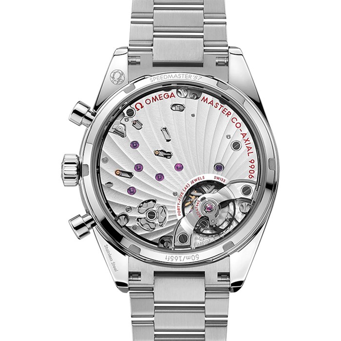 Omega Speedmaster 57 Co-Axial Master Chronometer Chronograph 40.5mm Uomo Orologio Nero O33210415101001 - immagine 2
