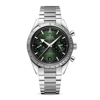 Omega Speedmaster 57 Co-Axial Master Chronometer Chronograph 40.5mm Uomo Orologio Verde O33210415110001