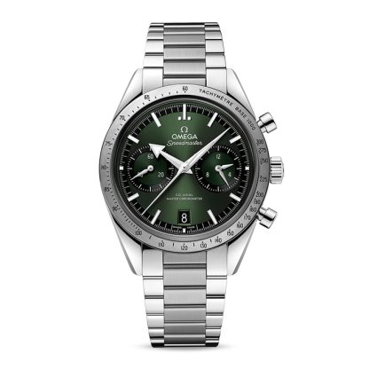 Omega Speedmaster 57 Co-Axial Master Chronometer Chronograph 40.5mm Uomo Orologio Verde O33210415110001
