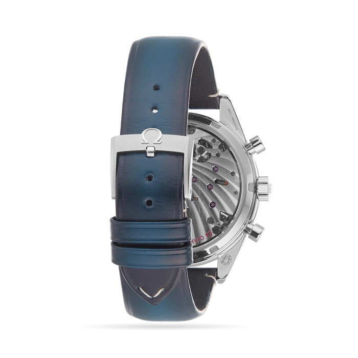 Omega Speedmaster 57 Cronografo Master Assiale Cronometro 40.5mm Orologio Uomo Blu O33212415103001 - immagine 4