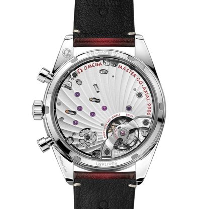 Omega Speedmaster 57 Cronografo Master Assiale Cronometro 40.5mm Orologio Uomo Rosso O33212415111001 - immagine 2