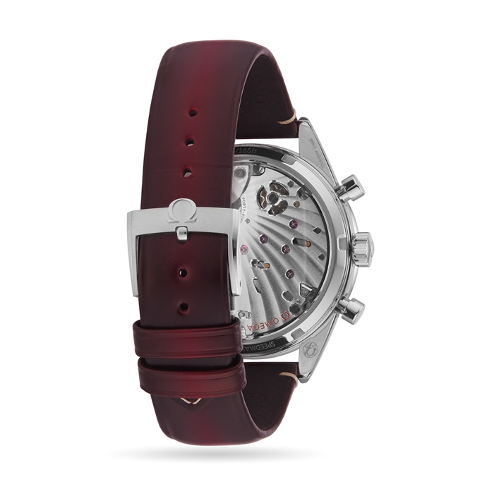 Omega Speedmaster 57 Cronografo Master Assiale Cronometro 40.5mm Orologio Uomo Rosso O33212415111001 - immagine 4