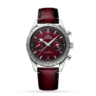 Omega Speedmaster 57 Cronografo Master Assiale Cronometro 40.5mm Orologio Uomo Rosso O33212415111001