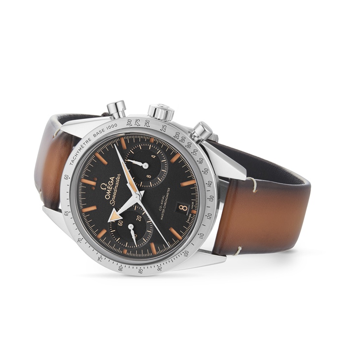 Omega Speedmaster 57 Cronografo Master Assiale Cronometro 40,5 mm Orologio Uomo Nero O33212415101001 - immagine 3