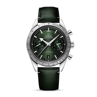 Omega Speedmaster 57 Cronografo Master Assiale Cronometro 40,5 mm Orologio Uomo Verde O33212415110001