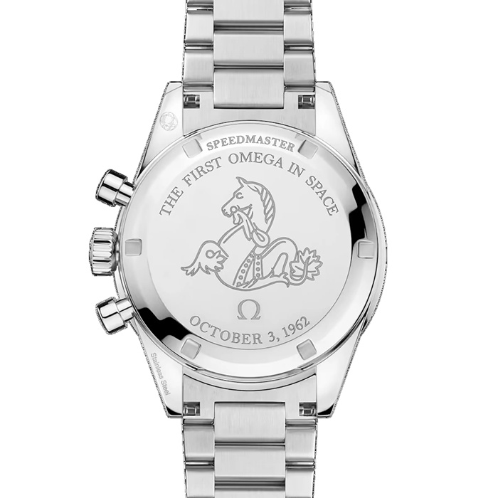 Omega Speedmaster Anniversary Series 40mm Orologio Uomo Blu Acciaio Inox O31030405006001 - immagine 4