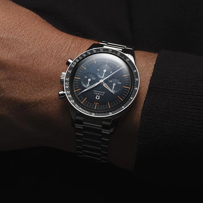 Omega Speedmaster Anniversary Series 40mm Orologio Uomo Blu Acciaio Inox O31030405006001 - immagine 5