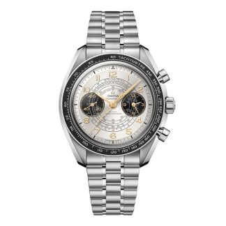 Omega Speedmaster Cronoscopio Olimpiadi di Parigi 2024 Orologio Uomo 43mm O52230435102001