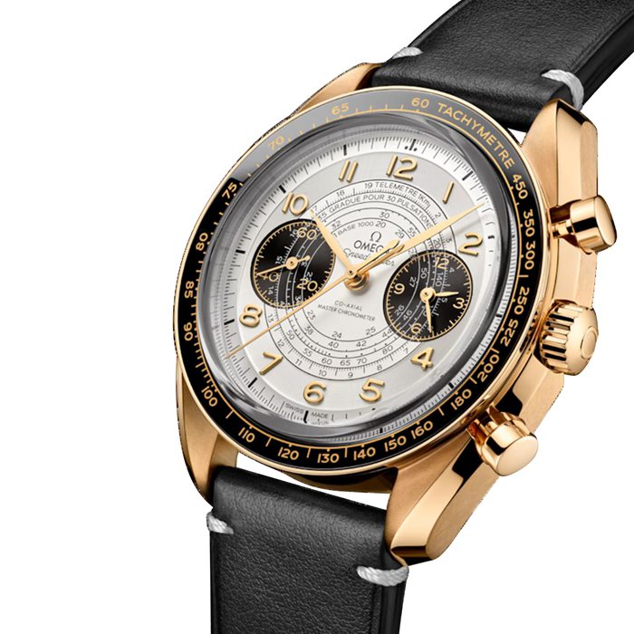 Omega Speedmaster Cronoscopio Olimpiadi di Parigi 2024 Orologio da uomo 43 mm Oro scuro O52262435102001 - immagine 2