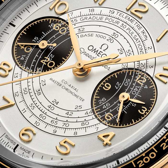 Omega Speedmaster Cronoscopio Olimpiadi di Parigi 2024 Orologio da uomo 43 mm Oro scuro O52262435102001 - immagine 3