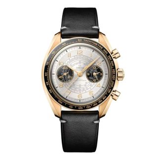 Omega Speedmaster Cronoscopio Olimpiadi di Parigi 2024 Orologio da uomo 43 mm Oro scuro O52262435102001