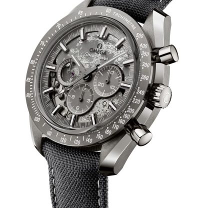 Omega Speedmaster Dark Side Of The Moon 44.2mm Orologio Uomo Grigio O31092445006001 - immagine 2