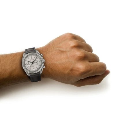 Omega Speedmaster Grey Side of The Moon Uomo 45mm Ceramic Co-Axial Automatic Mens Watch O31193445199002 - immagine 2