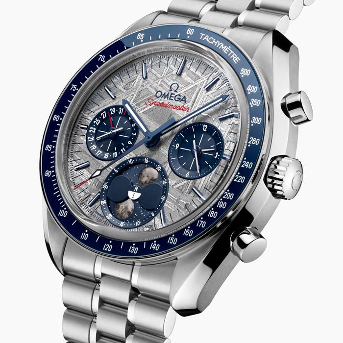 Omega Speedmaster Moonphase 43mm Orologio Uomo Acciaio Grigio O30430435206001 - immagine 2