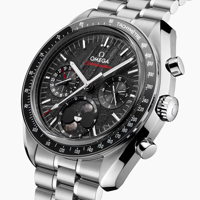 Omega Speedmaster Moonphase 43mm Orologio Uomo Acciaio Nero O30430435201001 - immagine 2