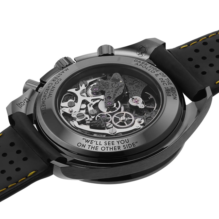 Omega Speedmaster Moonwatch Apollo 8 Dark Side Of The Moon 44.25mm Orologio Uomo O31092445001001 - immagine 4