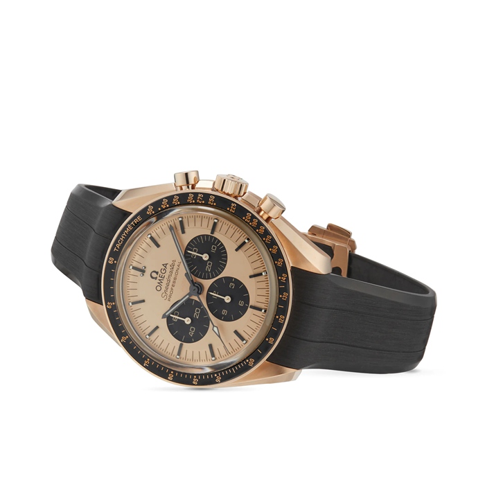 Omega Speedmaster Moonwatch Professional Co-Axial Master Chronometer Chronograph 42mm Uomo Orologio Giallo O31062425099001 - immagine 3