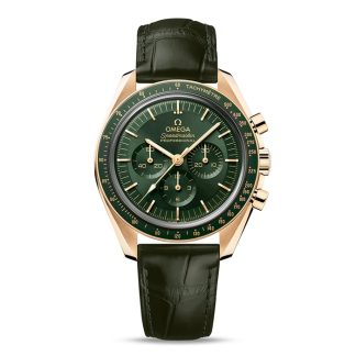 Omega Speedmaster Moonwatch Professional Co-Axial Master Chronometer Chronograph 42mm Uomo Orologio Verde Moonshine Oro O31063425010001