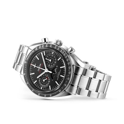 Omega Speedmaster Uomo 44,25 mm Co-Axial Automatic Moonphase Watch O30430445201001 - immagine 2
