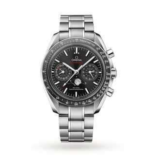 Omega Speedmaster Uomo 44,25 mm Co-Axial Automatic Moonphase Watch O30430445201001