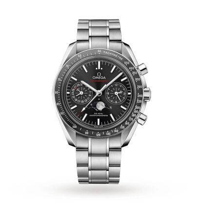 Omega Speedmaster Uomo 44,25 mm Co-Axial Automatic Moonphase Watch O30430445201001