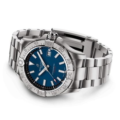 Orologio Breitling Avenger Automatic 42mm Uomo Acciaio Blu A17328101C1A1 - immagine 4