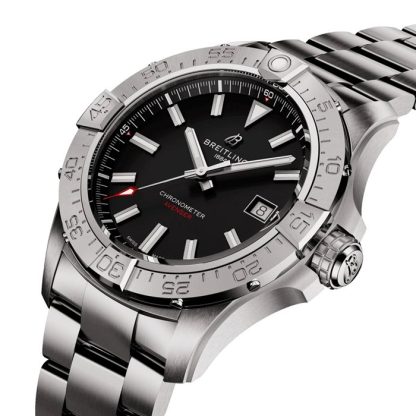 Orologio Breitling Avenger Automatic 42mm Uomo Acciaio Nero A17328101B1A1 - immagine 3