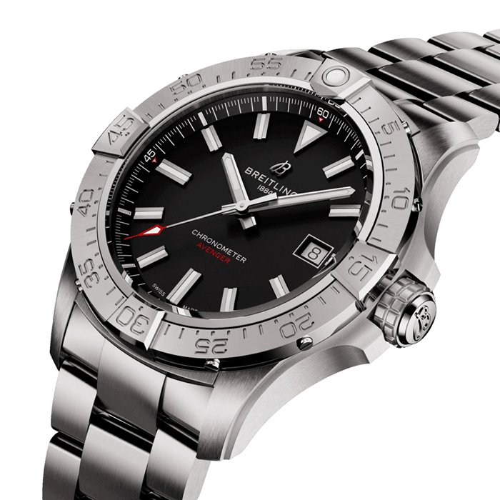Orologio Breitling Avenger Automatic 42mm Uomo Acciaio Nero A17328101B1A1 - immagine 3