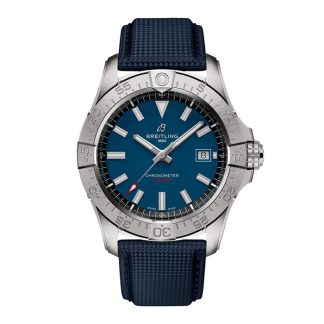 Orologio Breitling Avenger Automatic 42mm Uomo Pelle Blu A17328101C1X1