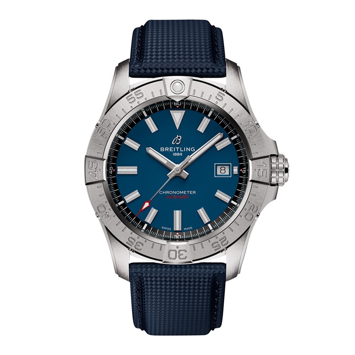 Orologio Breitling Avenger Automatic 42mm Uomo Pelle Blu A17328101C1X1