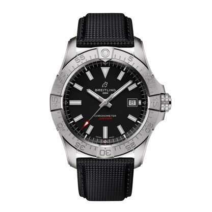 Orologio Breitling Avenger Automatic 42mm Uomo Pelle Nera A17328101B1X1