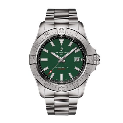 Orologio Breitling Avenger Automatic 42mm Uomo Verde Acciaio Inox A17328101L1A1